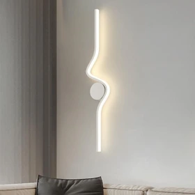 لوستر دیواری مدرن طرح سینوسی